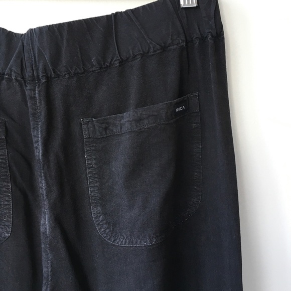 RVCA - Cropped Pull-Up Pants w/ Cuffs - Picture 8 of 8